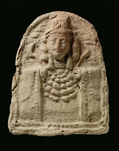 Plaque depicting a bust of the goddess Ishtah, 18th century BC by Babylonian